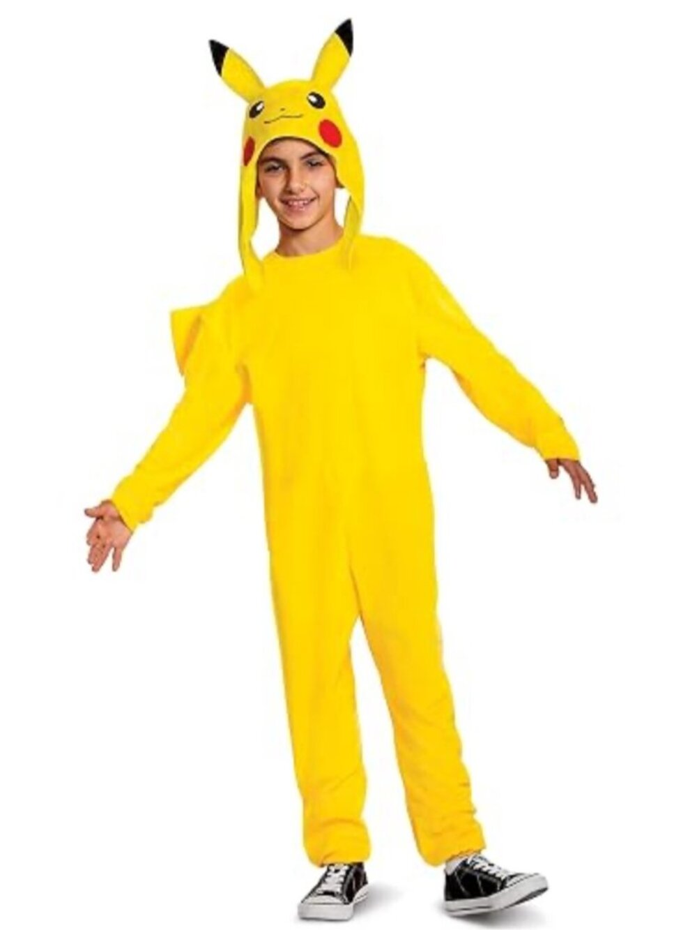 Pokémon Costume Jumpsuit with Headpiece/Hat Kids Medium 7-8 - Picture 16 of 16